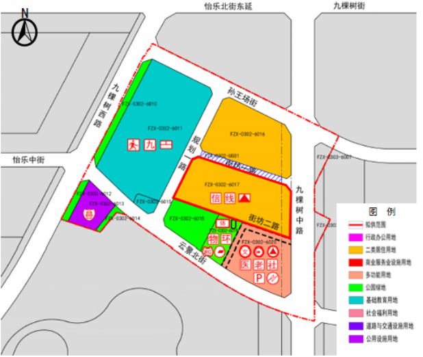 中海地产通州新盘，做了花园式地面停车场