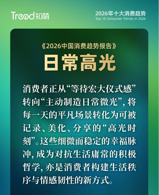 平凡日子，需要“日常高光”！｜2026消费趋势报告-313啦实用网