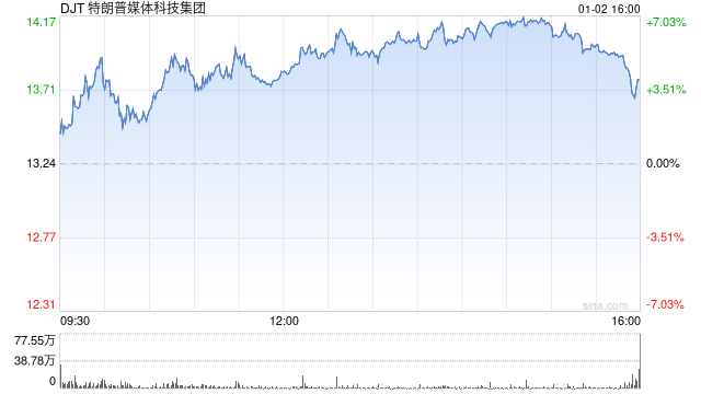 S3 Partners：特朗普媒体科技的空头兴趣在近期反弹后攀升-313啦实用网
