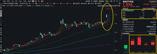 紫金矿业、洛阳钼业创新高！有色ETF华宝（159876）猛拉4%获资金净申购3900万份！十年一遇的有色大年？-313啦实用网