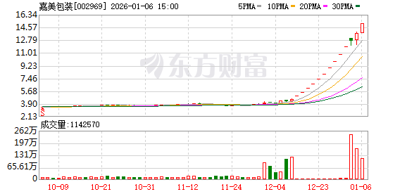 嘉美包装1月7日起停牌核查-313啦实用网