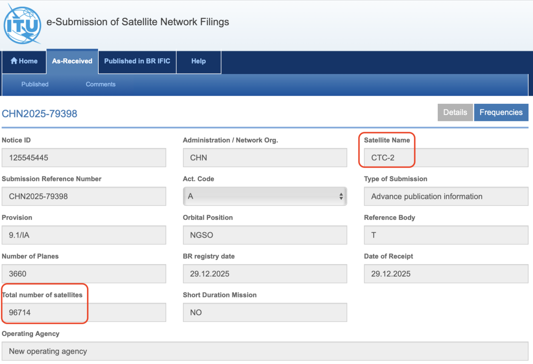 我国新增20万颗卫星申请,专家:卫星频轨资源申请已上升至国家战略层面