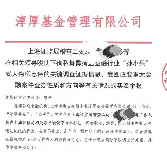 “三次对抗监管”的淳厚基金，内斗闹剧终于落幕
