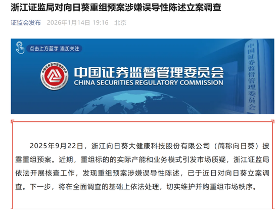 官宣！300111，被立案调查-313啦实用网