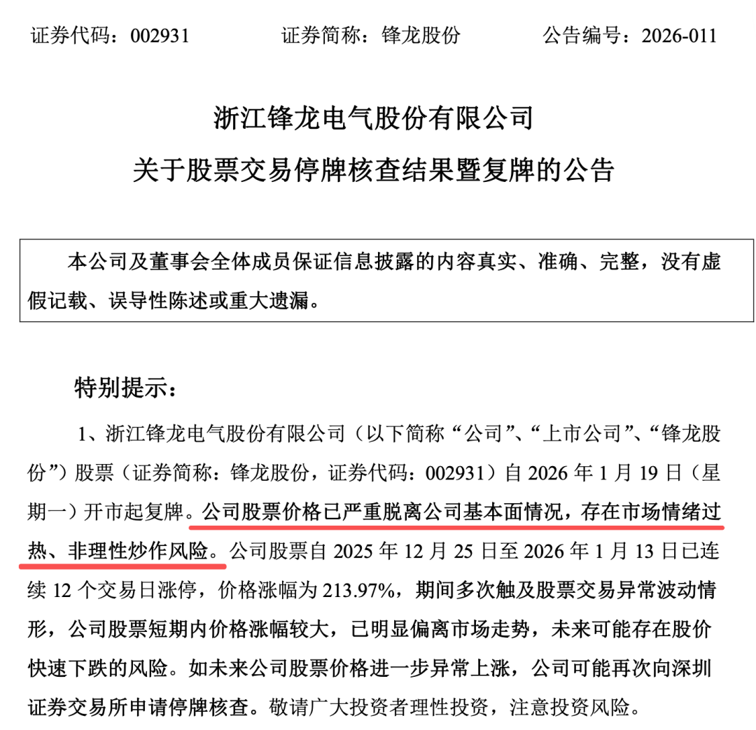 明天复牌！13连板大牛股 公布控制权变更进展！