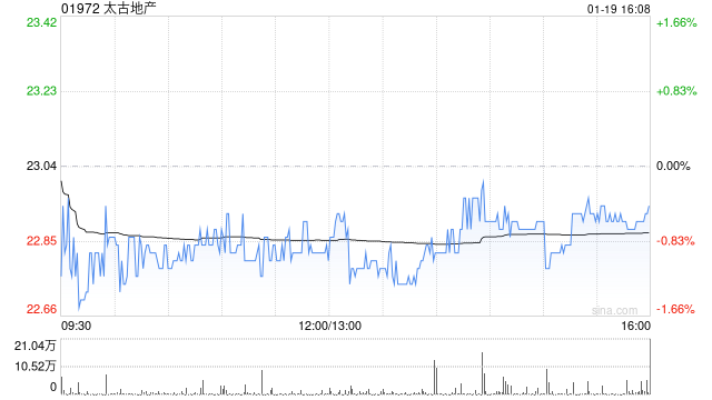 中金：预计太古地产去年纯利升21% 经常性纯利跌5%-313啦实用网