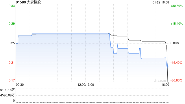 大森控股控股股东黄振汉出售公司约10.92%股权-313啦实用网