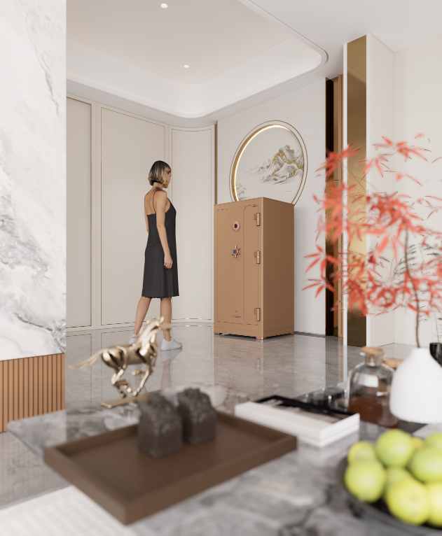 艾谱小金库保险柜:三重智慧重构豪宅财富守护新范式-313啦实用网