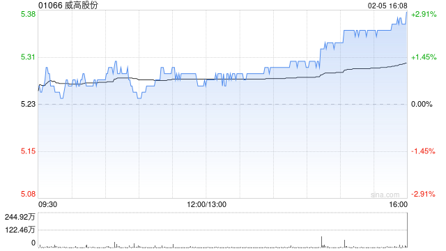 威高股份遭贝莱德增持559.16万股 每股作价约5.26港元-313啦实用网