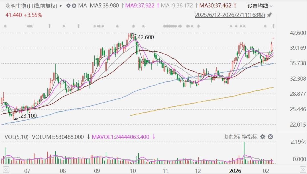 港股异动丨药明生物高开3.55%，料去年多赚46%-313啦实用网