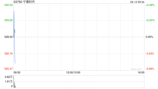 宁德时代获摩根大通增持约39.99万股 每股作价约501.96港元-313啦实用网