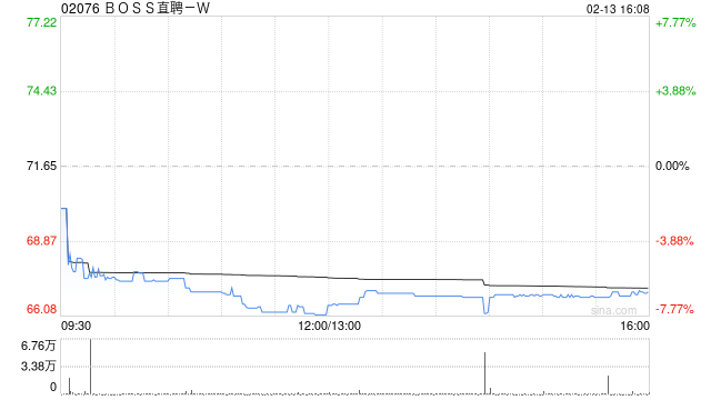 BOSS直聘-W：受托人根据首次公开发售后股份计划购买合共34.33万股A类普通股-313啦实用网