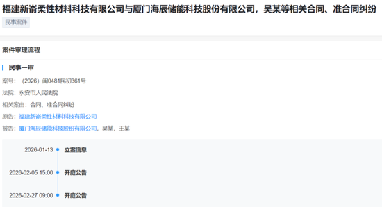 海辰储能再陷诉讼漩涡:8年前的合作牵出核心技术归属争议-313啦实用网