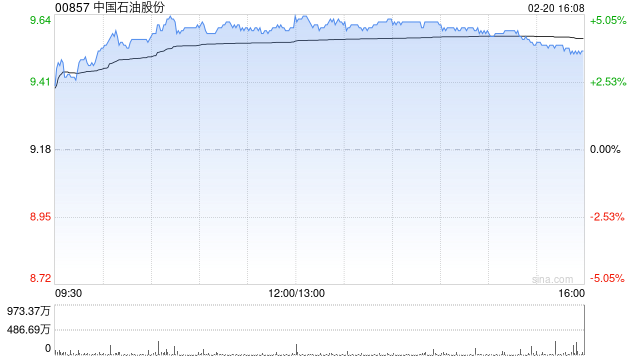 美伊紧张局势升温！港股石油股逆势走强，中石油涨超4%-313啦实用网