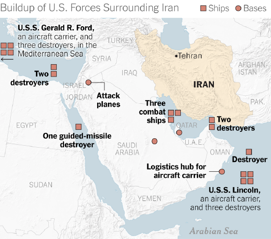 美国即将对伊朗开战吗?