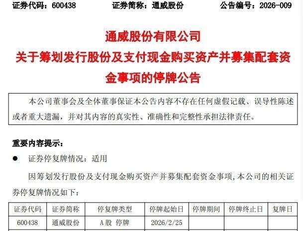 800亿光伏龙头，拟并购行业独角兽！600438，明起停牌！-313啦实用网