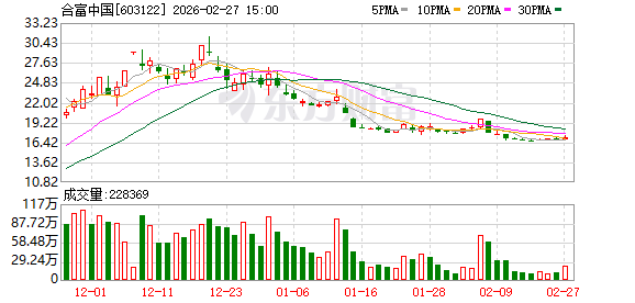 合富中国:连续十二个月累计诉讼金额约1.42亿元-313啦实用网