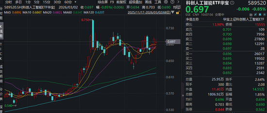 地缘情绪扰动，或为逢跌布局AI良机？科创人工智能ETF随市回调，机构：国产AI链或仍是主线！-313啦实用网