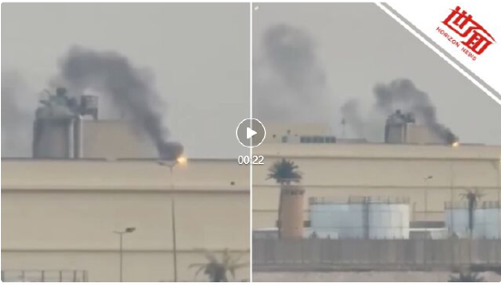 美国驻伊拉克大使馆遭导弹袭击，防空系统被摧毁，现场画面曝光-313啦实用网