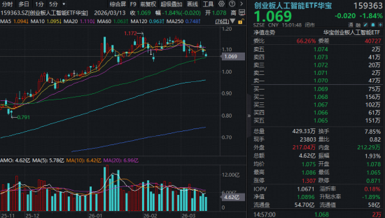 英伟达GTC倒计时，卖铲人先动！新易盛连甩“王炸”新品，华宝基金创业板人工智能ETF（159363）吸金！-313啦实用网