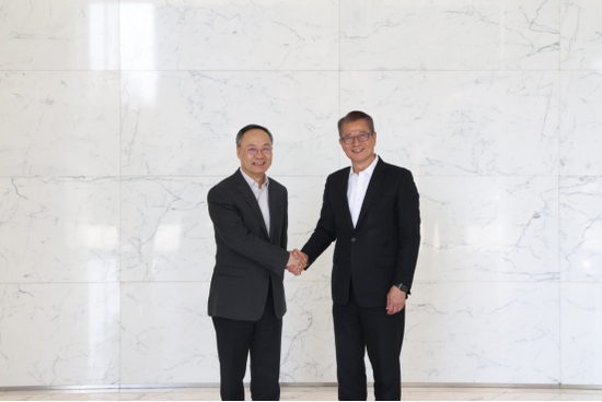 李云泽会见香港特区政府财政司司长陈茂波-313啦实用网