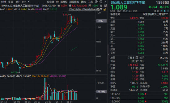 聚焦光模块确定性机会!新易盛创新高,创业板人工智能ETF(159363)算力主线配置正当时-313啦实用网