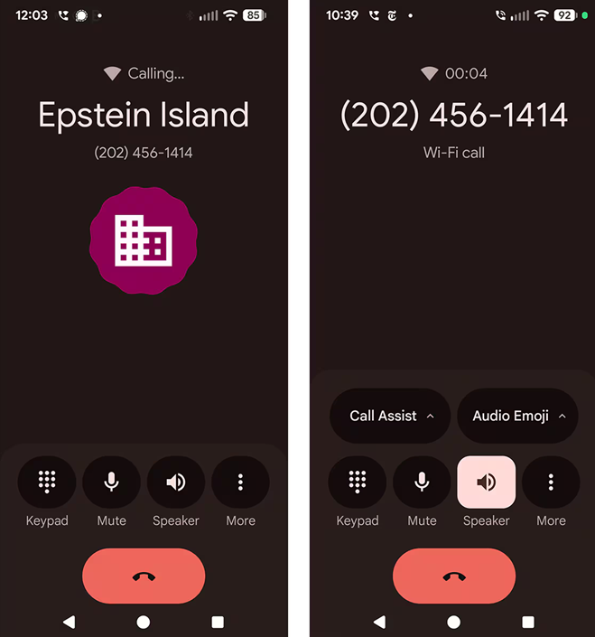 美记者致电白宫，惊讶发现“正呼叫爱泼斯坦岛”……-313啦实用网