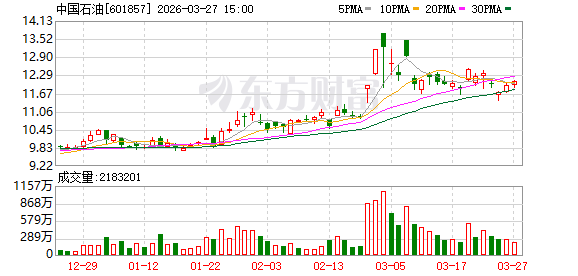 中国石油2025年实现归母净利润1573.18亿元-313啦实用网