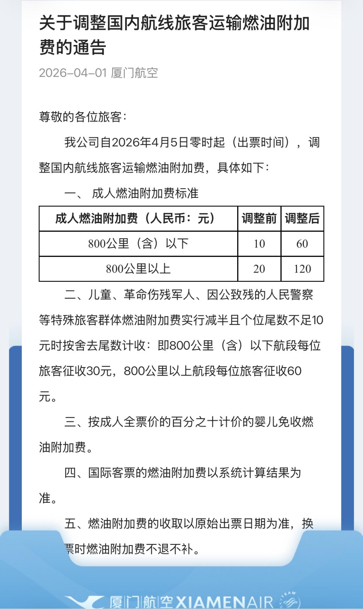 多家航司公告燃油附加费翻5倍，旅客提前开始“囤”机票-313啦实用网