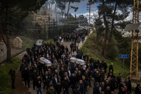 黎巴嫩为以军空袭遇难夫妇哀悼 此次袭击引发广泛愤慨-313啦实用网