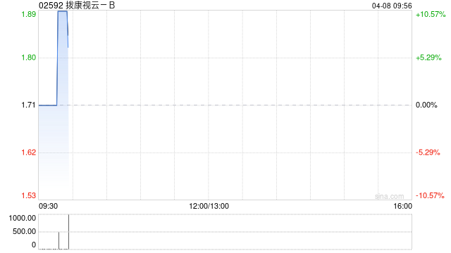 拨康视云-B公布发行178.5万股股份-313啦实用网