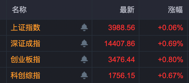 A股指数收红！锂矿板块午后放量拉升！-313啦实用网