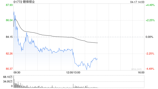 花旗：赣锋锂业维持“买入”评级 目标价66.70港元-313啦实用网