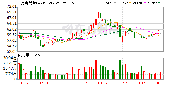 东方电缆一季度归母净利润约3.72亿元 同比增32.26%-313啦实用网