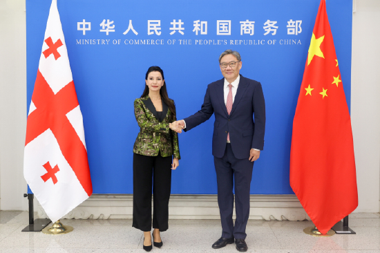 商务部部长王文涛会见格鲁吉亚经济和可持续发展部部长克夫利维什维利-313啦实用网
