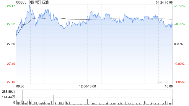 大摩：中国海洋石油给予“增持”评级 目标价28.9港元-313啦实用网
